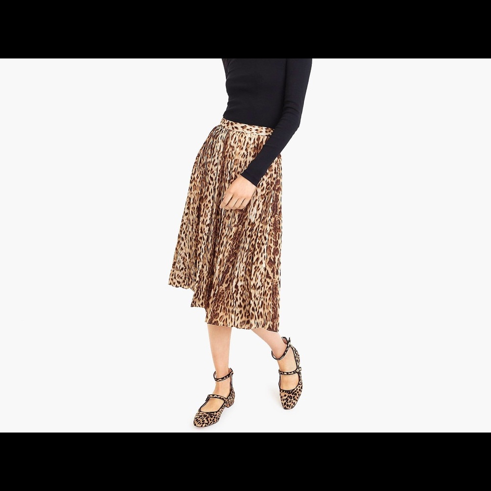 Leopard Skirt Sz 4